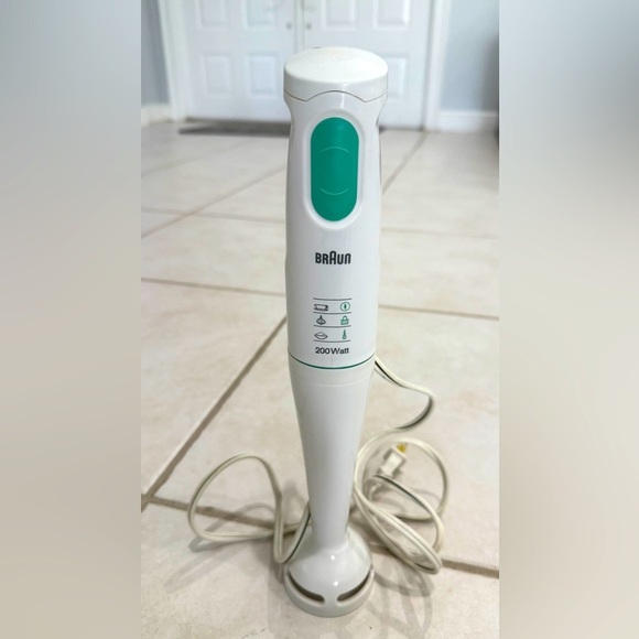 braun Other - Braun White and Green Hand Blender